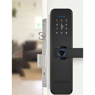 Eltoro Smart Lock + Access Card For The Smart Lock 2 Pcs - Black